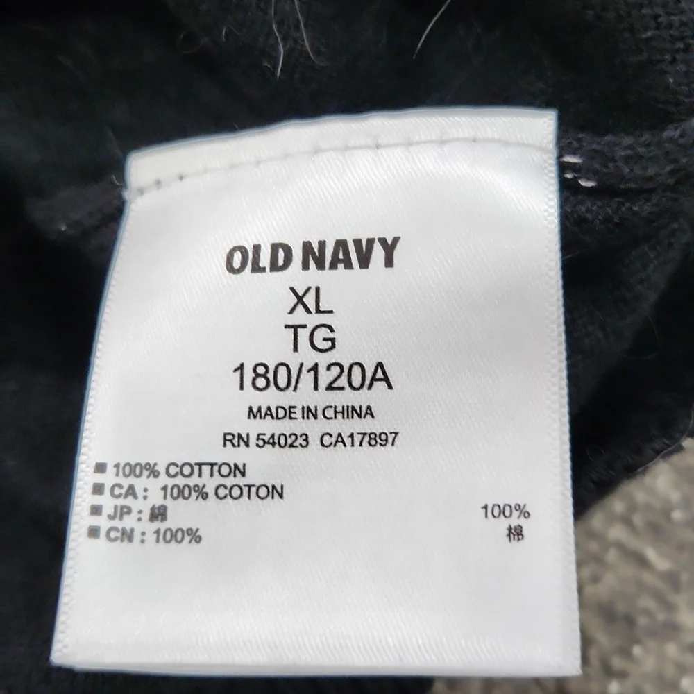 Men's Old Navy v Neck Sweater XL Black - Picture 4 of 4